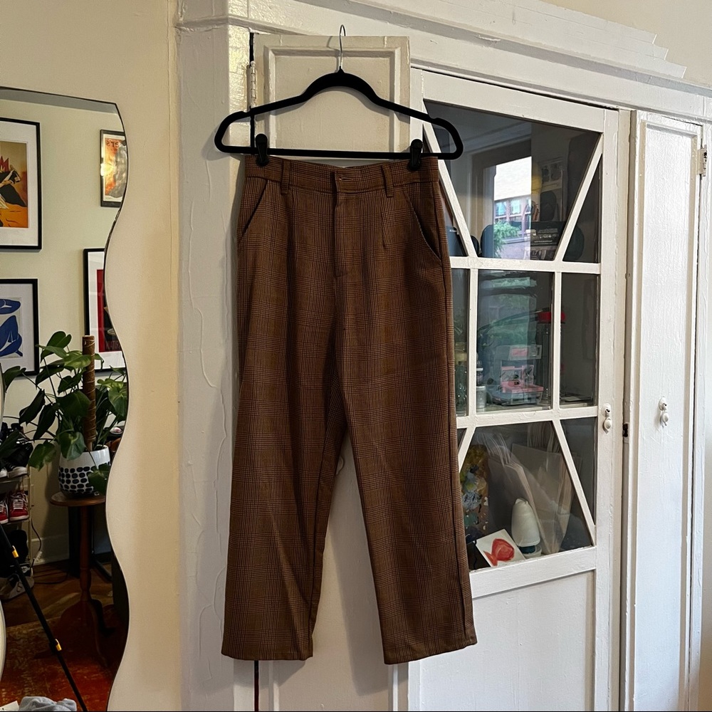 Urban Renewal Plaid Trouser Pants